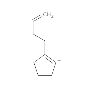 Cyclopentenylium, 2-(3-butenyl)-