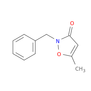 3(2H)-Isoxazolone, 5-methyl-2-(phenylmethyl)-