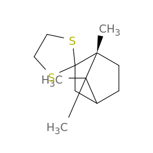 Spiro[bicyclo[2.2.1]heptane-2,2'-[1,3]dithiolane], 1,7,7-trimethyl-, (1R)-