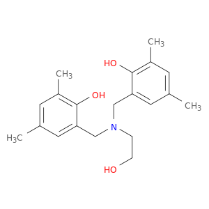 Phenol, 2,2'-[[(2-hydroxyethyl)imino]bis(methylene)]bis[4,6-dimethyl-
