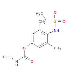 Ethanesulfonamide,N-[2,6-dimethyl-4-[[(methylamino)carbonyl]oxy]phenyl]-