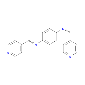 1,4-Benzenediamine, N,N'-bis(4-pyridinylmethylene)-
