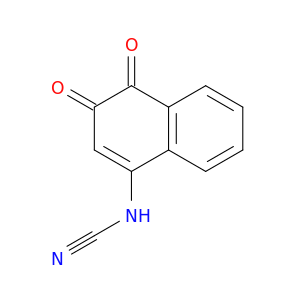 Cyanamide, (3,4-dihydro-3,4-dioxo-1-naphthalenyl)-