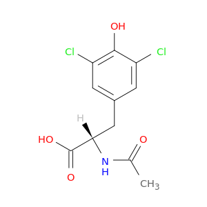 L-Tyrosine, N-acetyl-3,5-dichloro-