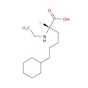 Cyclohexanehexanoic acid, a-(ethylamino)-