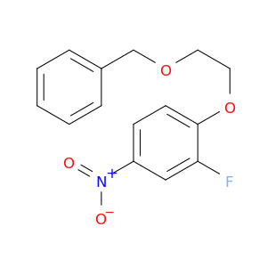 Benzene, 2-fluoro-4-nitro-1-[2-(phenylmethoxy)ethoxy]-