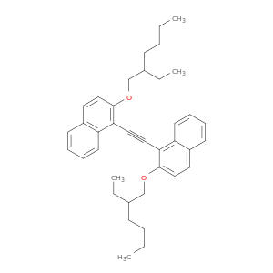 Naphthalene, 1,1'-(1,2-ethynediyl)bis[2-[(2-ethylhexyl)oxy]-