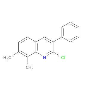 2-Chloro-7,8-dimethyl-3-phenylquinoline