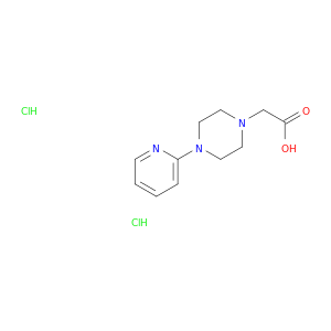 2-[4-(pyridin-2-yl)piperazin-1-yl]acetic acid dihydrochloride