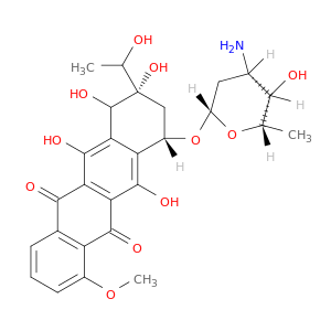 (8S,10S)-10-[(2S,4S,5S,6S)-4-amino-5-hydroxy-6-methyl-oxan-2-yl]oxy-6,7,8,11-tetrahydroxy-8-(1-hydroxyethyl)-1-methoxy-9,10-dihydro-7H-tetracene-5,12-dione