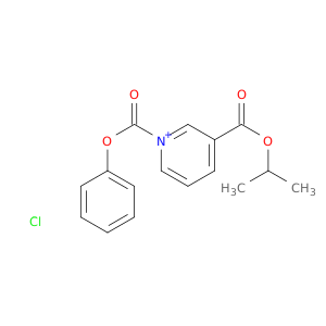 Pyridinium, 3-[(1-methylethoxy)carbonyl]-1-(phenoxycarbonyl)-, chloride