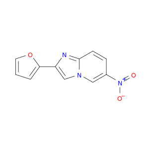 2-FURAN-2-YL-6-NITRO-IMIDAZO[1,2-A]PYRIDINE
