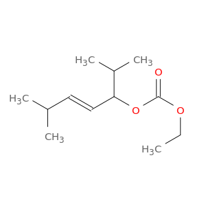 Carbonic acid, ethyl (2E)-4-methyl-1-(1-methylethyl)-2-pentenyl ester