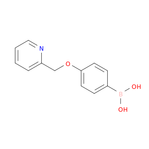 (4-(Pyridin-2-ylmethoxy)phenyl)boronic acid