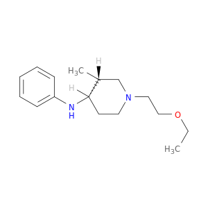 4-Piperidinamine,1-(2-ethoxyethyl)-3-methyl-N-phenyl-, cis- (9CI)