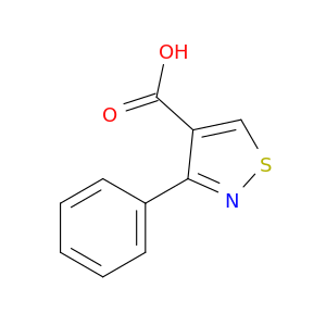 4-Isothiazolecarboxylic acid, 3-phenyl-
