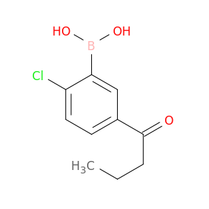 5-Butyryl-2-chlorophenylboronic acid