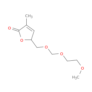 2(5H)-Furanone, 5-[[(2-methoxyethoxy)methoxy]methyl]-3-methyl-