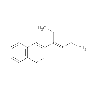 Naphthalene, 3-[(1E)-1-ethyl-1-buten-1-yl]-1,2-dihydro-