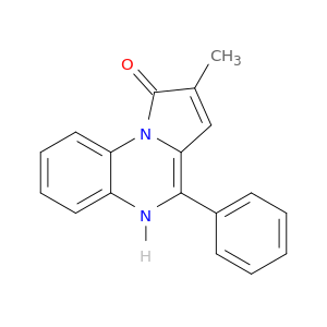 2-methyl-4-phenylpyrrolo[1,2-a]quinoxalin-1(5h)-one