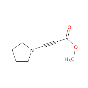 2-Propynoic acid, 3-(1-pyrrolidinyl)-, methyl ester
