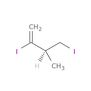 (R)-2,4-二碘-3-甲基-1-丁烯