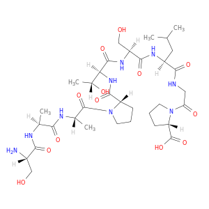 L-Proline, L-seryl-L-alanyl-L-alanyl-L-prolyl-L-threonyl-L-seryl-L-leucylglycyl-