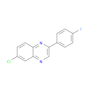 6-Chloro-2-(4-fluorophenyl)quinoxaline