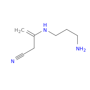 3-Butenenitrile, 3-[(3-aminopropyl)amino]-