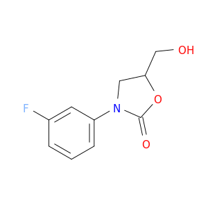 2-Oxazolidinone,3-(3-fluorophenyl)-5-(hydroxymethyl)-