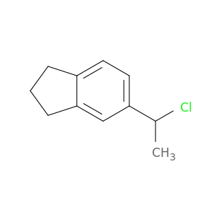 5-(1-chloroethyl)-2,3-dihydro-1H-indene