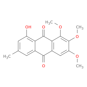 9,10-Anthracenedione,8-hydroxy-1,2,3-trimethoxy-6-methyl-