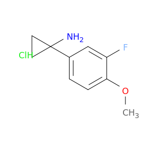 1-(3-氟-4-甲氧基苯基)环丙胺盐酸盐