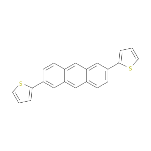 Thiophene, 2,2'-(2,6-anthracenediyl)bis-