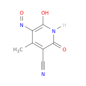 3-Pyridinecarbonitrile, 1,2-dihydro-6-hydroxy-4-methyl-5-nitroso-2-oxo-