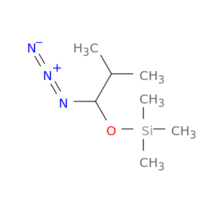 Silane, (1-azido-2-methylpropoxy)trimethyl-