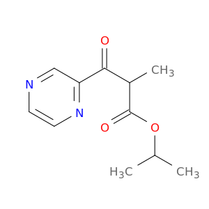 1-甲基乙基α-甲基-β-氧代-2-吡嗪丙二醇酸酯