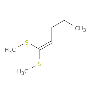 1-Pentene, 1,1-bis(methylthio)-