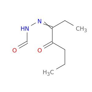 Hydrazinecarboxaldehyde, (1-ethyl-2-oxopentylidene)-