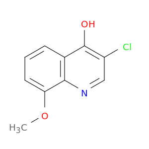 3-Chloro-8-methoxyquinolin-4-ol