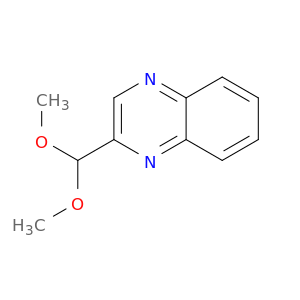QUINOXALINE, 2-(DIMETHOXYMETHYL)-
