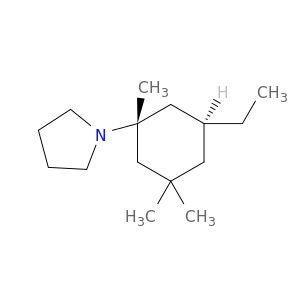 Pyrrolidine, 1-[(1R,5S)-5-ethyl-1,3,3-trimethylcyclohexyl]-