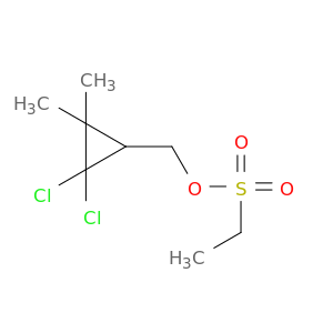 Ethanesulfonic acid, (2,2-dichloro-3,3-dimethylcyclopropyl)methyl ester