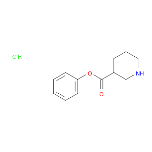 3-Piperidinecarboxylic acid, phenyl ester, hydrochloride
