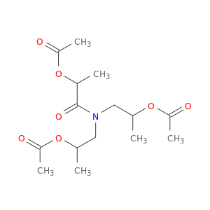 1-{[2-(acetyloxy)propanoyl][2-(acetyloxy)propyl]amino}propan-2-yl acetate