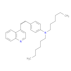 N,N-DIHEXYL-4-(2-(QUINOLIN-4-YL)VINYL)ANILINE