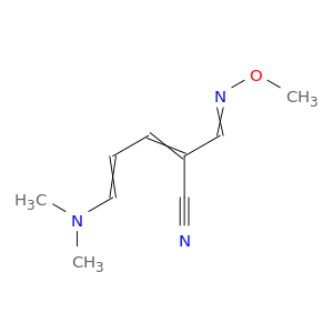 2,4-Pentadienenitrile, 5-(dimethylamino)-2-[(methoxyimino)methyl]-