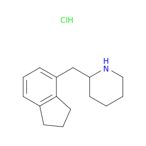 Piperidine, 2-[(2,3-dihydro-1H-inden-4-yl)methyl]-, hydrochloride