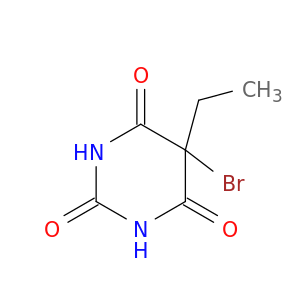 2,4,6(1H,3H,5H)-Pyrimidinetrione,5-bromo-5-ethyl-