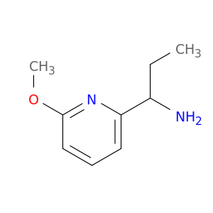 1-(6-Methoxypyridin-2-yl)propan-1-amine